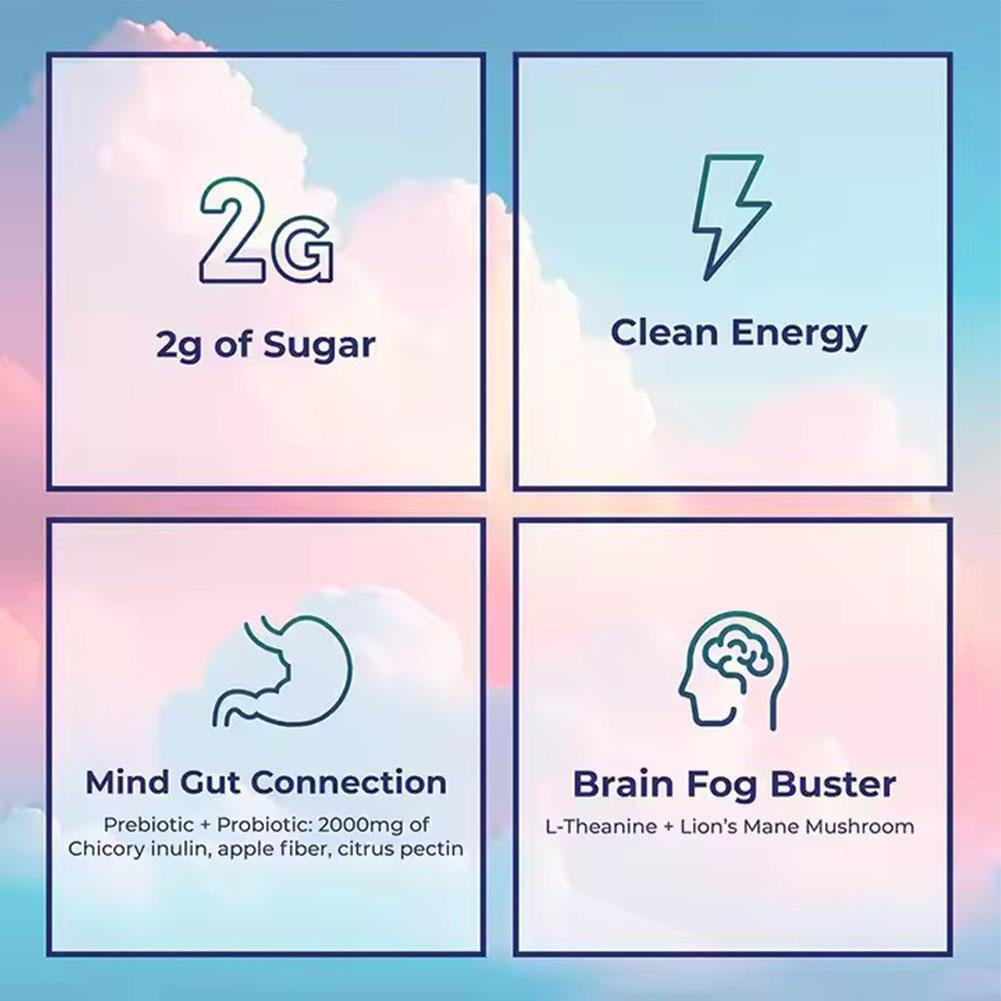 1-3X Yerba Mate Instant Teapowder, 3-In-1 Superdrink-Cle